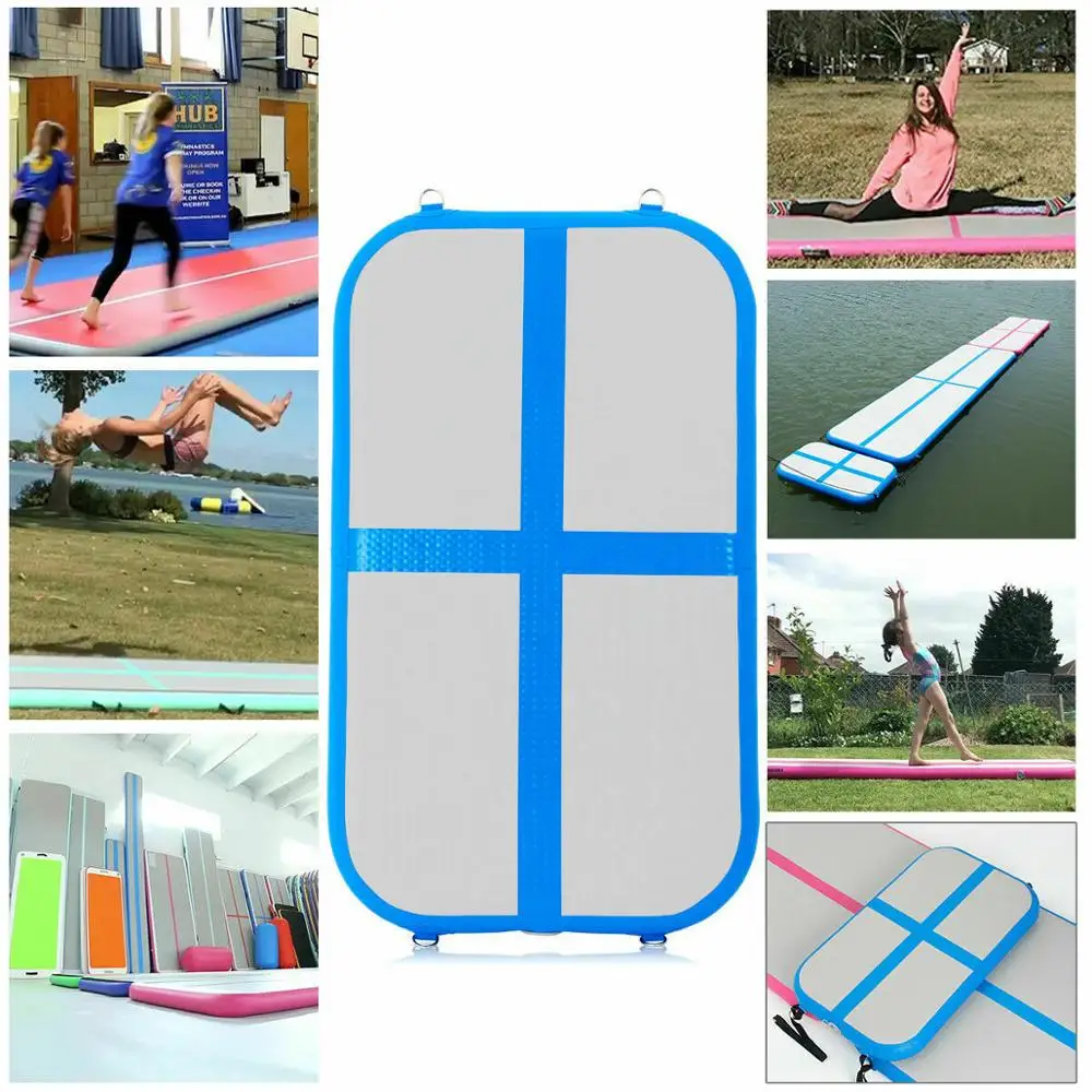 Gonflables nuevo Airtrack 3m 4m 5m pista de aire inflable estera de gimnasia Yoga pista de aire inflable para gimnasio uso doméstico