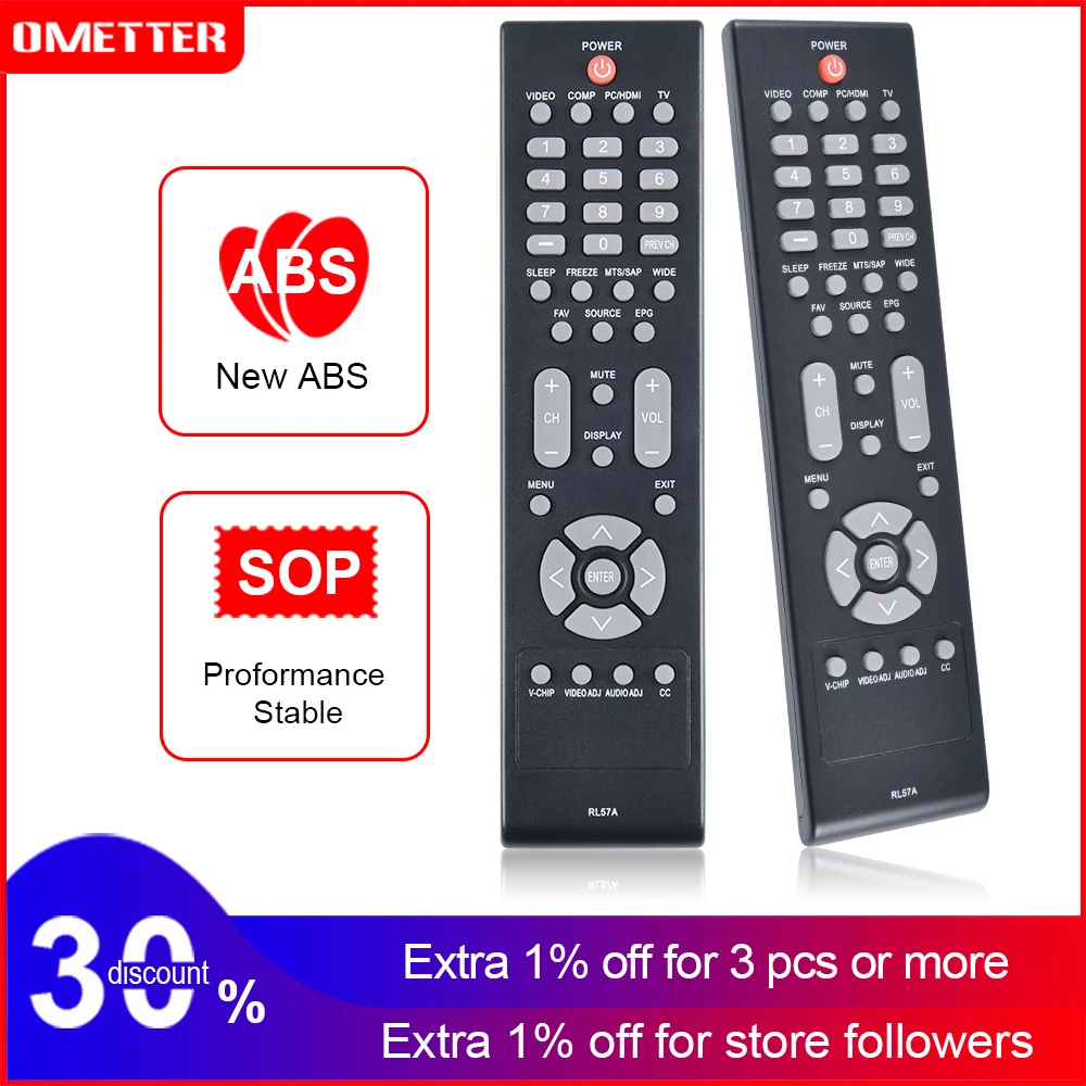 For AOC Brand New LCD TV Remote Control RL57A