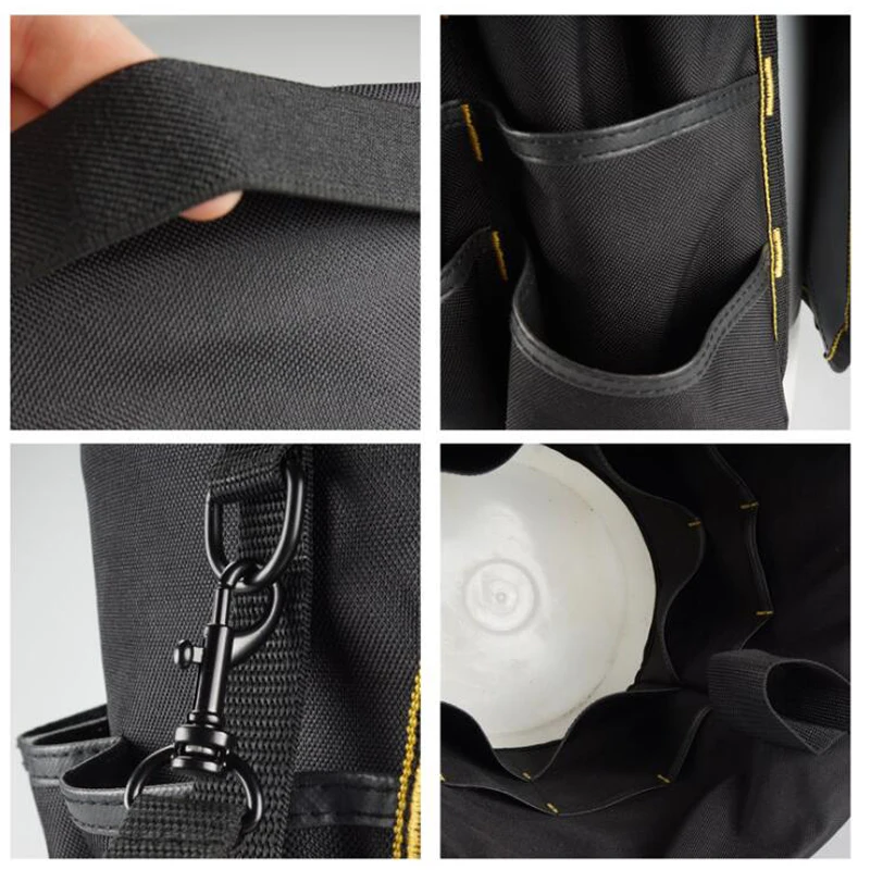 Elétrico Bucket Tool kit Kit Multi-Function Repair Kit, Household Gardening Hardware Tool Storage Bag, Construção Tool Box