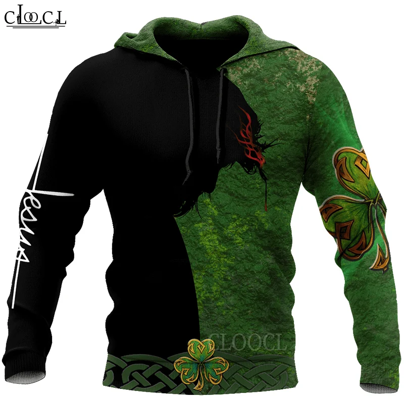 

HX Newest Popular St Patrick's Day Irish 3D Print Men Women Tracksuit Autumn Long-Sleeved Pullover Fashion Hoodie Drop Shipping