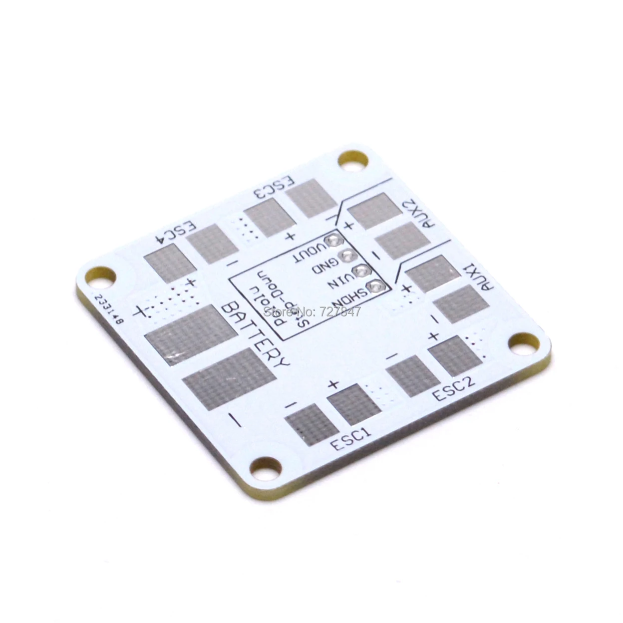 Power Battery ESC Connection Board Distribution Board for QAV-XS 222 222mm QAV250 QAV210 FPV Racing Quadcopter