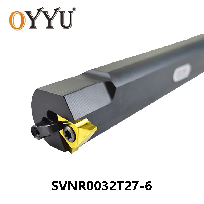 OYYU SVNR SVNR0032 T27 SVNR0032T27-6 Internal Turning Toolholder for Carbide Inserts 27VNR Boring Bar CNC Lathe Tool Holder