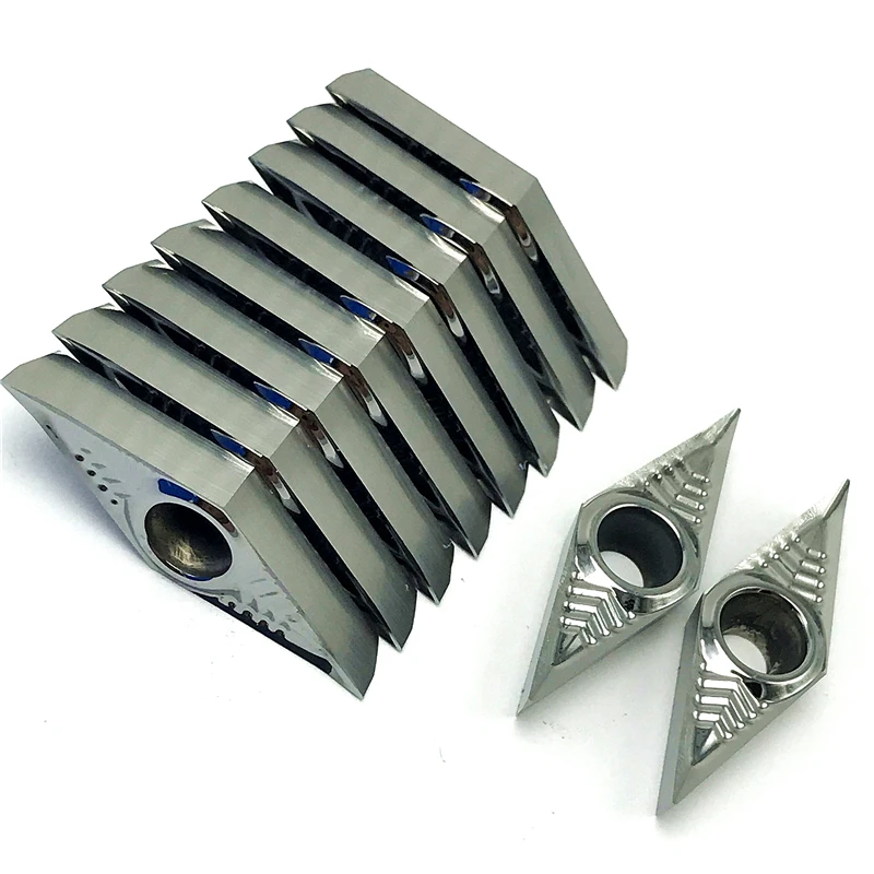 VBGT160404 AK H01 VBGT 160404 Original Aluminum Insert External Turning Tool Aluminum Lathe Tool Carbide Insert CNC Cutting Tool