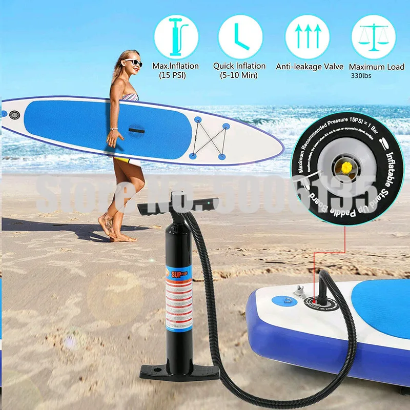 

305*76*15cm Inflatable Surfboard Sup 2021 Stand Up Paddle Non-slip Board Surfing Water Sport Sup Board ISUP Surf Board