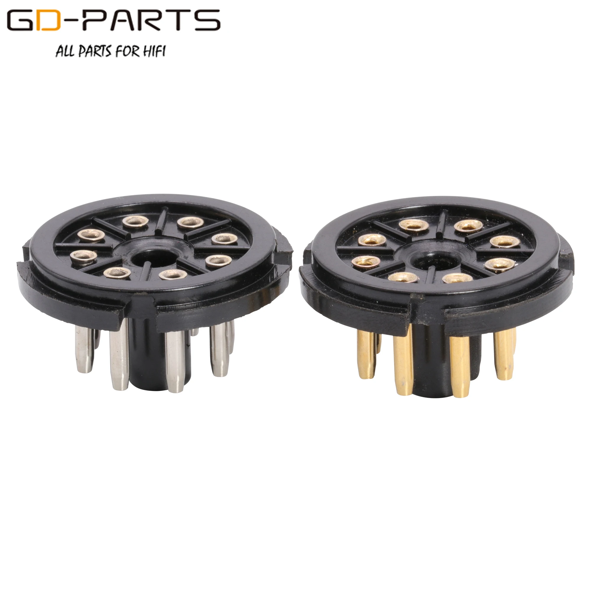 

OCTAL TUBE BASE 8pin Vacuum Tube Sockets Base For Hifi Audio Vintage Tube AMP Gold Tin Plated