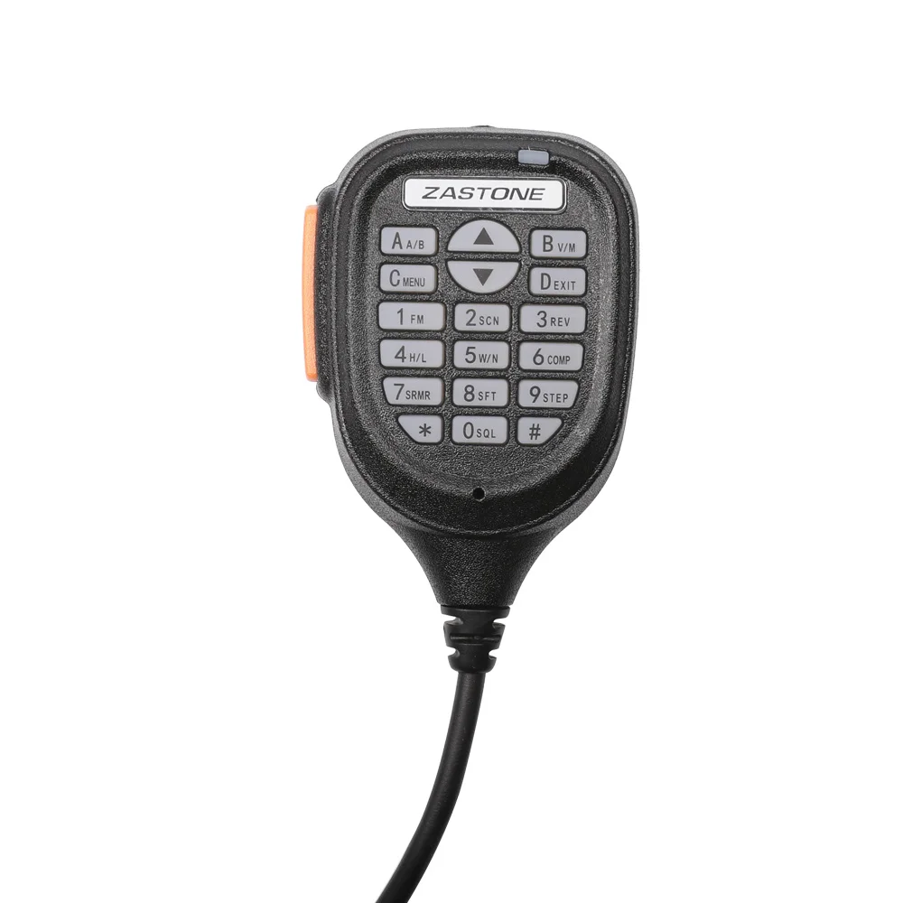 Imagem -02 - Zastone Z218 Mini Auto Walkie Talkie 10km 25w Banda Dupla Vhf Uhf 136174mhz 400470mhz 128ch Mini Rádio da Estação Rádio cb Móvel