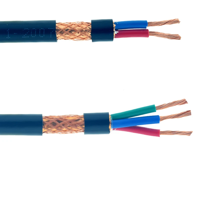 5 Meters RVVP Shielded Cable Signal Electrical Wires Control Signal Line 2/3/4/5 pin 0.3 0.5 0.75 1 1.5 2.5mm Copper Wire