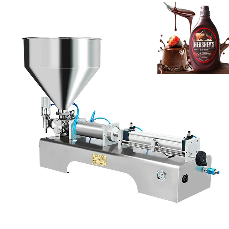 soft ice cream sauce paste filling machine/ small alcohol medical syrup hand gel soap filling machine