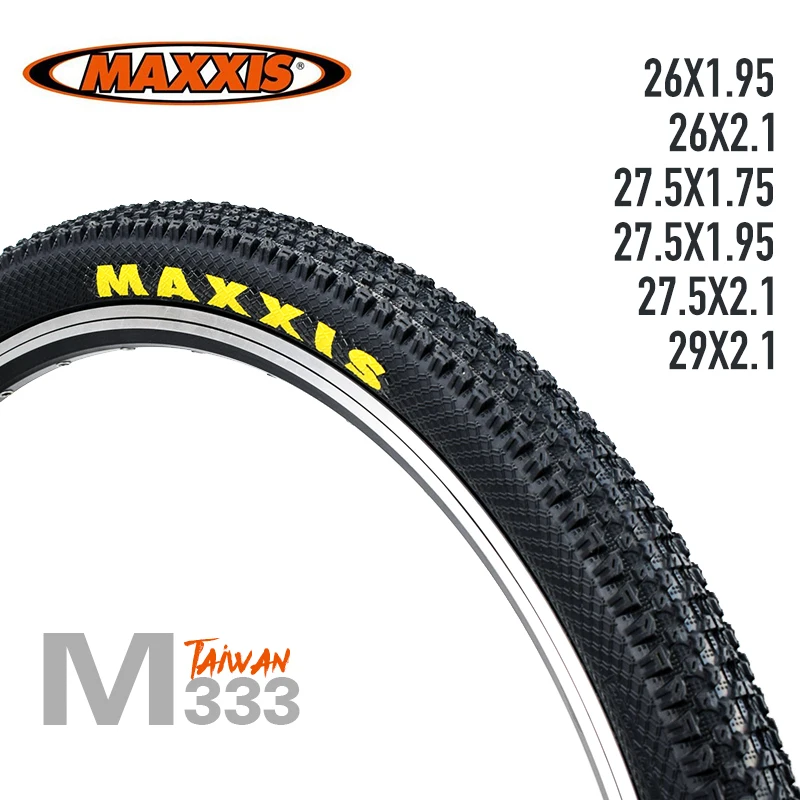 MAXXIS M333 MTB Bike Tire 26 MTB Tires 26*2.1 27.5*1.95 27.5*2.1 29*2.1 Bike Tire or Tube Mountain Bike Tyres Pneu De Bicicleta