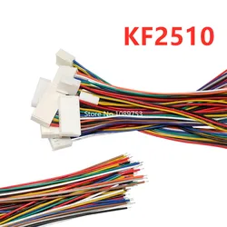 10PCS KF2510 Terminal Wire 2.54mm Spacing 2/3/4/5/6/7/8/9/10P Single Head Electronic Cable 20cm 26AWG 2510 Connecting Wire