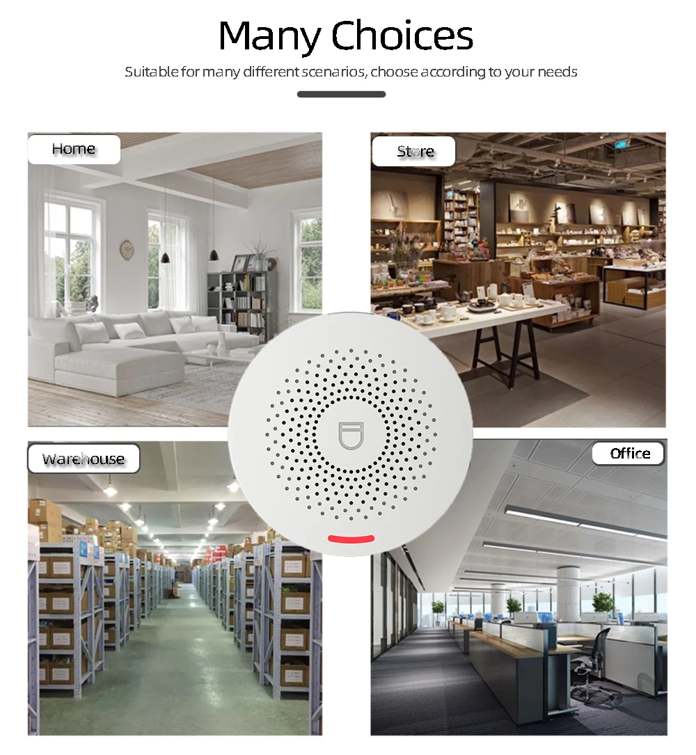 PGST PW150 Wifi Alarm System Wireless Security Burglar With Motion Detector Door Sensor Tuya App Control Smart Home Kits