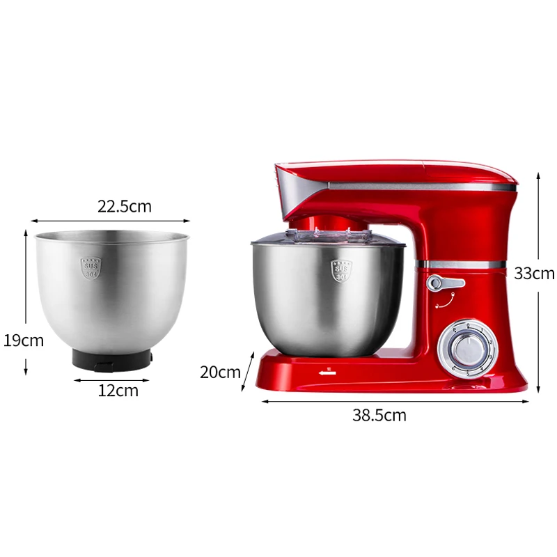 ZG-LZ518 Juicing meat grinder cook machine Electric household multifunctional small automatic dough kneading machine Mixing