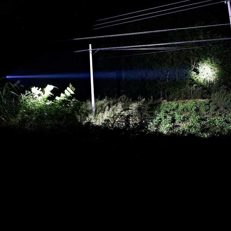 Linterna Led de bate de béisbol, lámpara de bastón potente de aleación de aluminio, impermeable, T6, iluminación de emergencia para exteriores