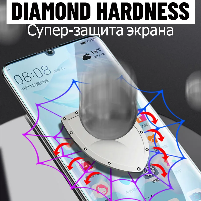 Hydrogel Film on honor 7a pro 7c 7x 7s 8a 8x 8c 8s 9x 9a screen protector protective for huawei 7 8 9 a x s a7 x7 a8 x8 x9