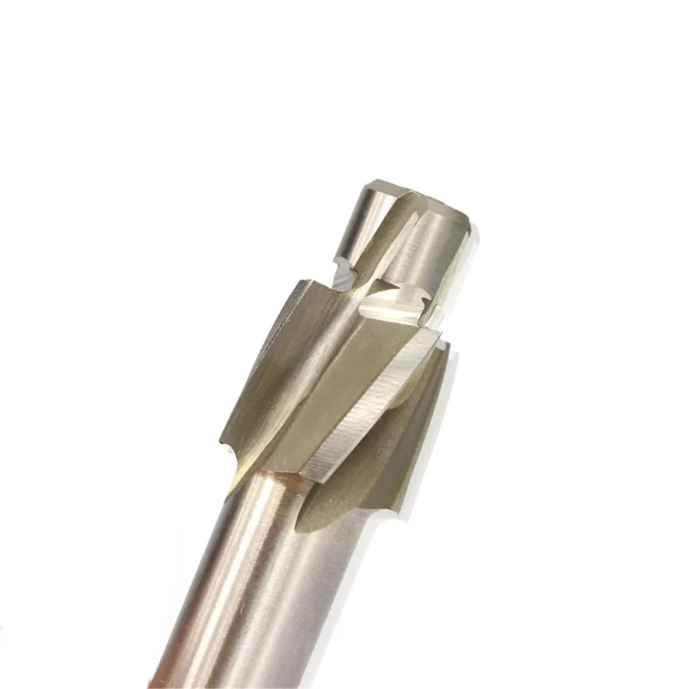 1pc 4 flute hss counterbore end mill M3.2-M16.5 pilot slotting milling tool for wood / metal drilling bench