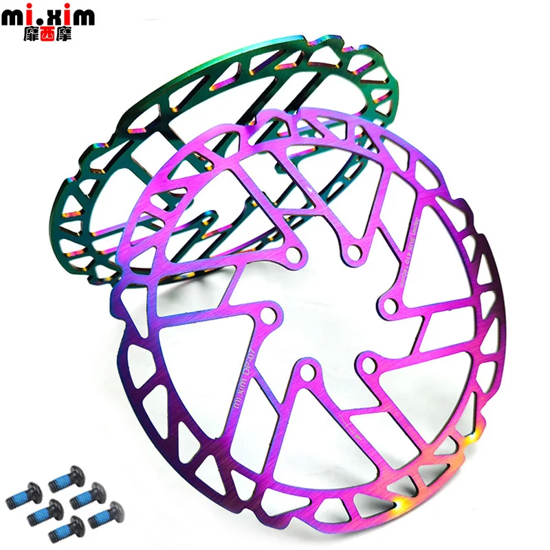 Colorful Mountain Bike Disc Brake, MTB Rotor, Six Hole Rotors, DP07, 140mm