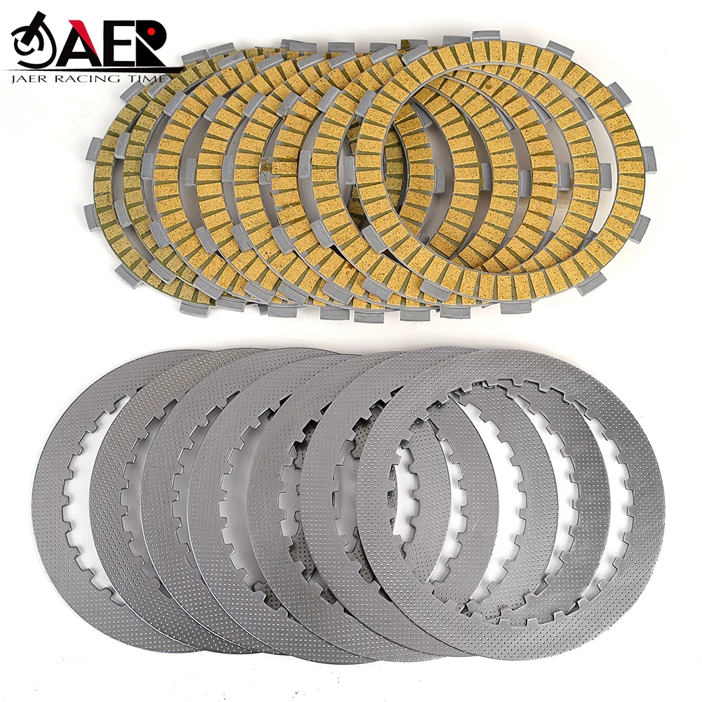 

Clutch Friction Disc Plates for Honda CBF1000S CBF1000 FA FS FT CBF1000 T GT 22201-MBB-000 22321-MEL-000