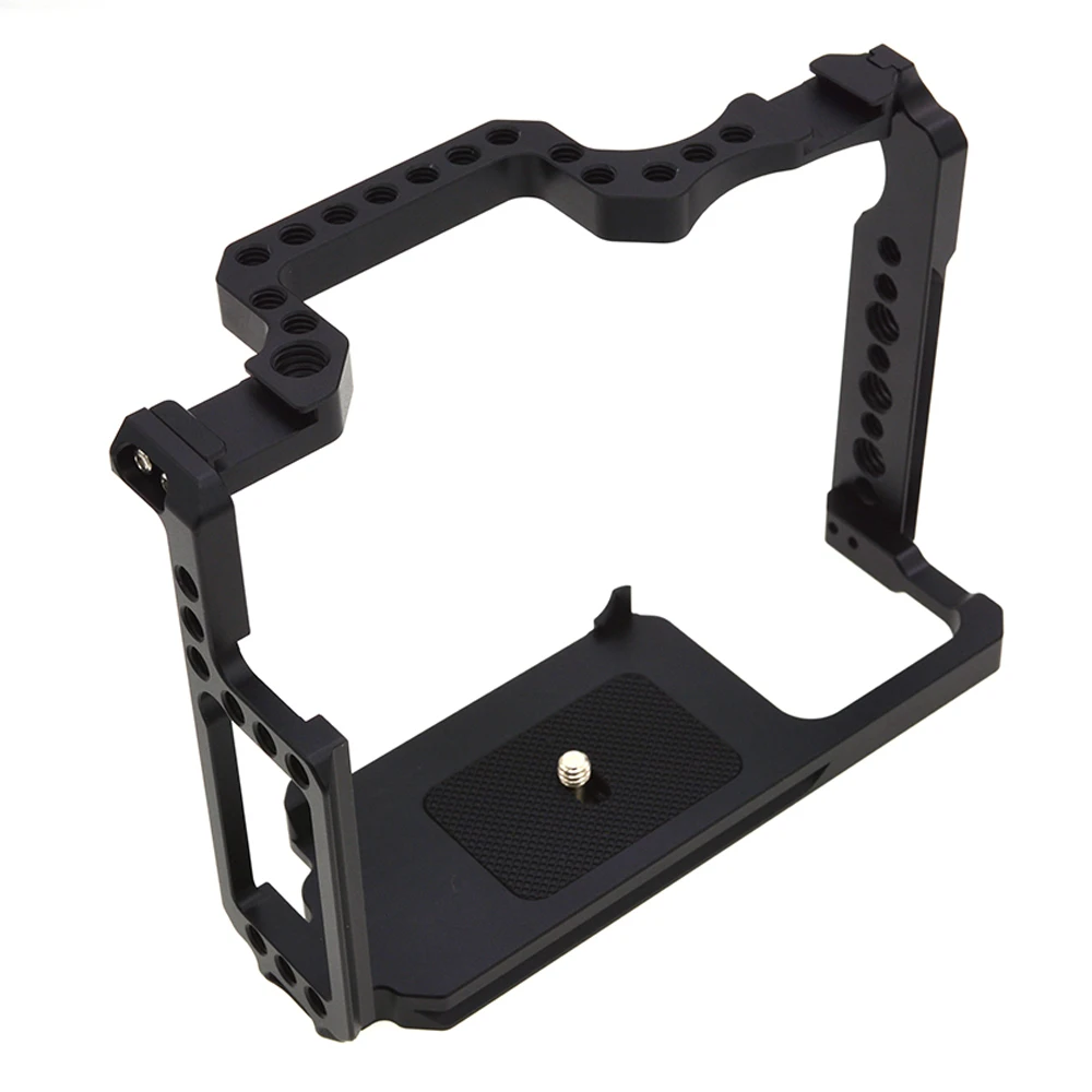 

FOTGA Aluminum DSLR Camera Cage Kit Extension Frame Cold Shoe for Canon 5DS 5D Mark IV III II EOS 5D4 5D3 5D2 Camera Rig