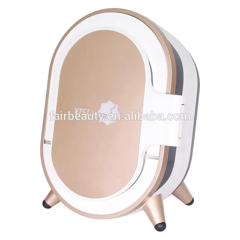 VISI Magic Mirror Skin Analyzer UV/RGB/Polarised Light Analysis Observer Skin Analyzer for Beauty Center with Spanish