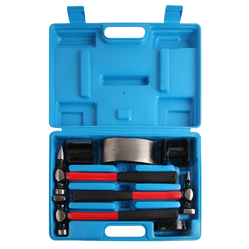 VT01202 Auto Body Repair Hammer and Dolly Set 7pcs Car Body Repair Tool for Dents