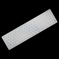 Magie Tastatur Silikon Tastatur abdeckung A1644 A1314 Abdeckung Haut Schutz Für Apple imac Tastatur mit Anzahl schlüssel A1843 A1243