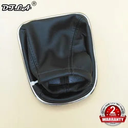 For Chevrolet Chevy Cruze 2008 2009 2010 2011 2012 Car-Styling New MT Car Manual Gear Shift Knob Leather Boot With Chrome Base