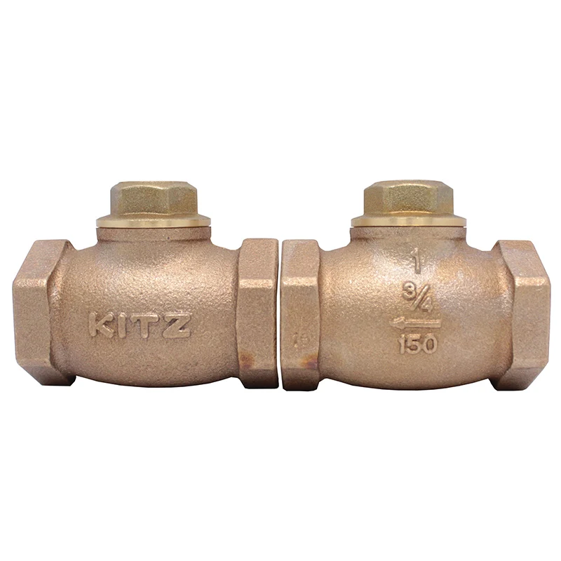 

Japan KITZ F Class 150 cast bronze,Lift metal check valves screwed nonreturn for water systerm