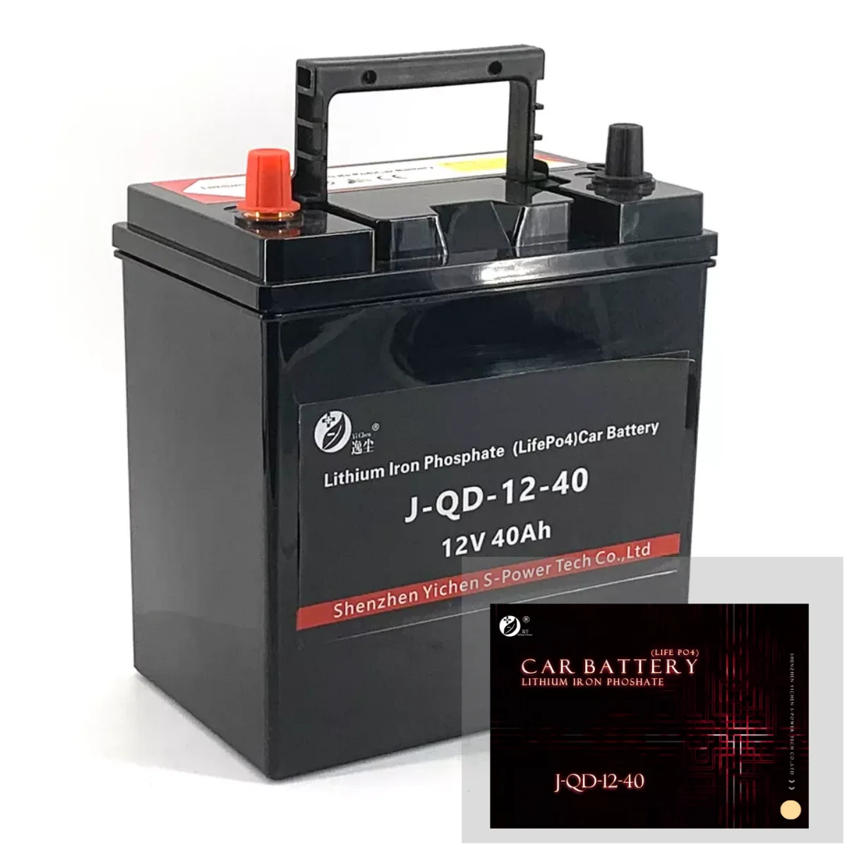 

Lithium iron Phosphate Auto Battery 12v 50Ah CCA750 Car Motorhomes LiFePO4 stop-start ESS Dual use LFP battery