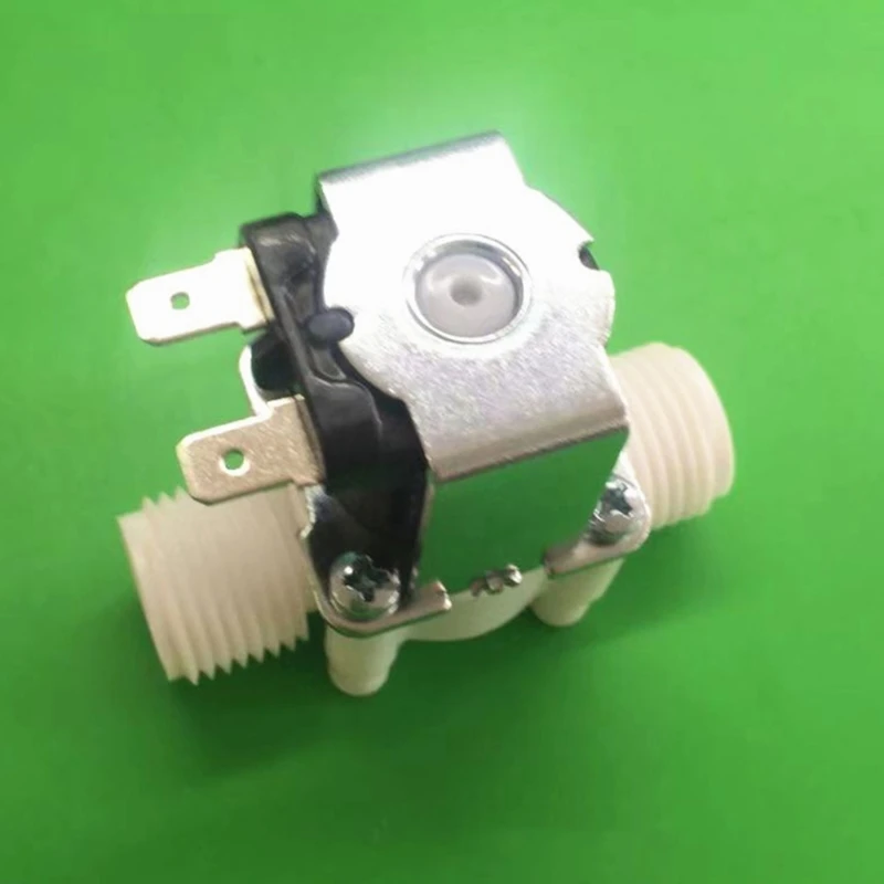 โซลินอยด์น้ำ12V โซลินอยด์ไฟฟ้าน้ำ C น้ำเข้าปิดน้ำไหลพลาสติก