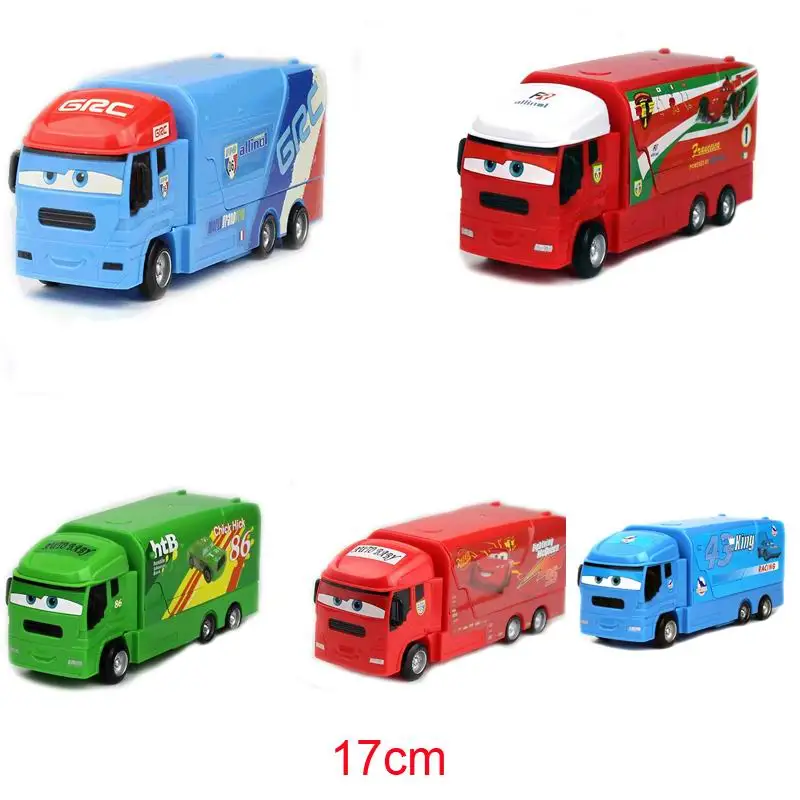 Disney Pixar Cars Toys Lightning McQueen Mack Uncle Bus Action Figure Toy Diecast Model Car for Children Birthday Gifts Toys