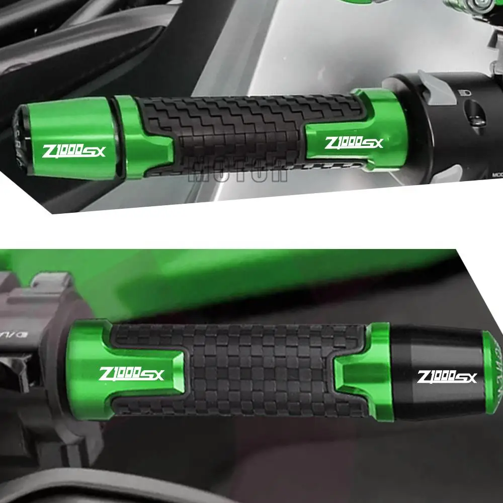 Z 1000 SX Z1000 SX Motorcycle CNC 7/8'' 22mm Handlebar Handles Grips Ends For KAWASAKI Z1000SX 2011 2012 2013 2014 2015 2016