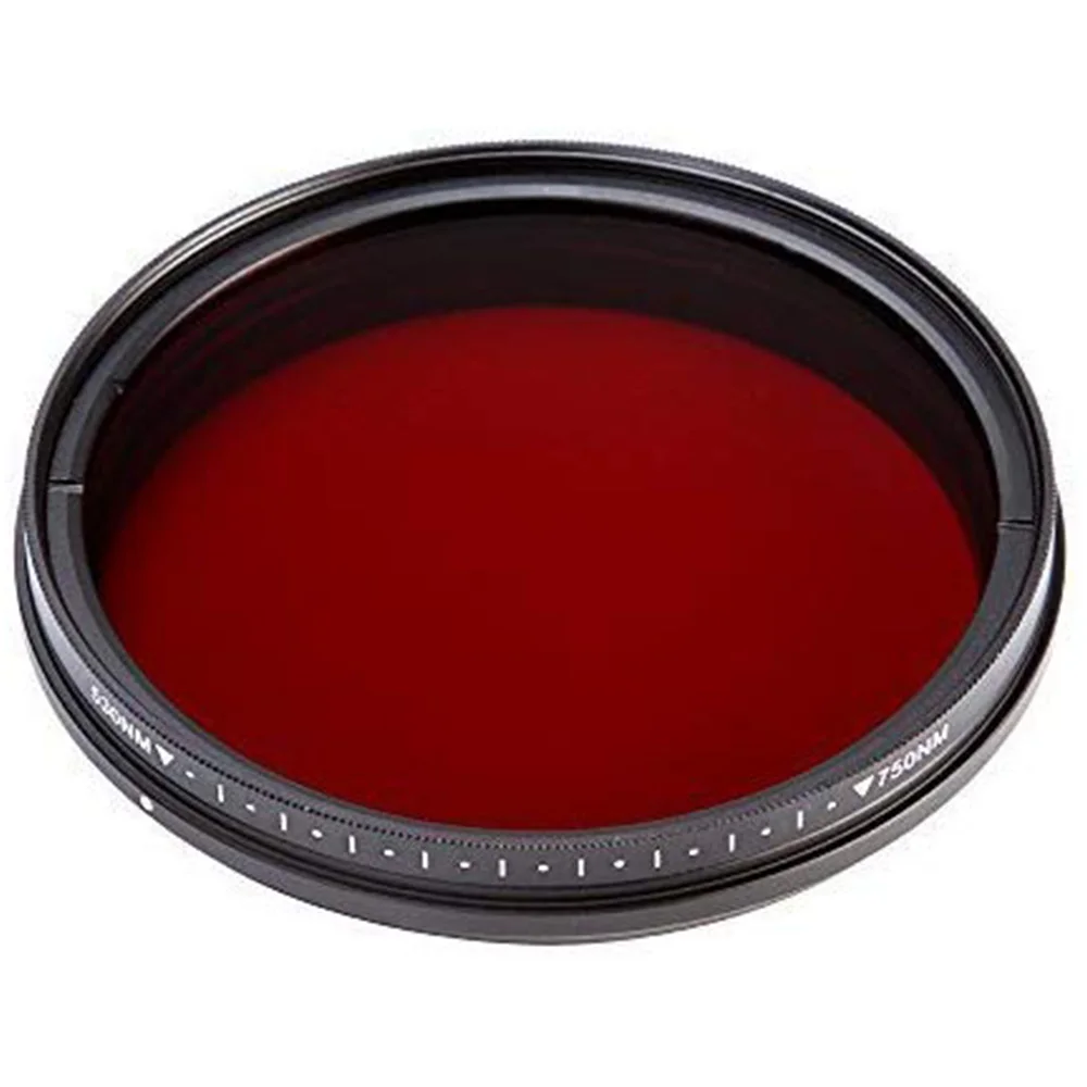 FOTGA 49 mm Regulowany filtr podczerwieni IR Pass X Ray 530nm do 750nm 720nm 680nm 49 mm