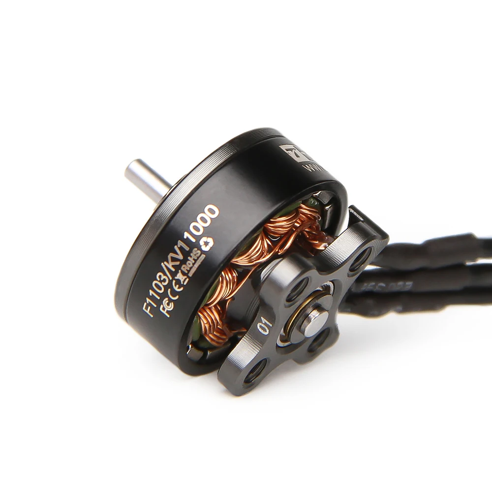 T-Motor F1103 KV8000 KV11000 Pocket Sized Power Powerful Smooth Brushless motor For FPV 110 mm Aircraft toothpick 2-3S