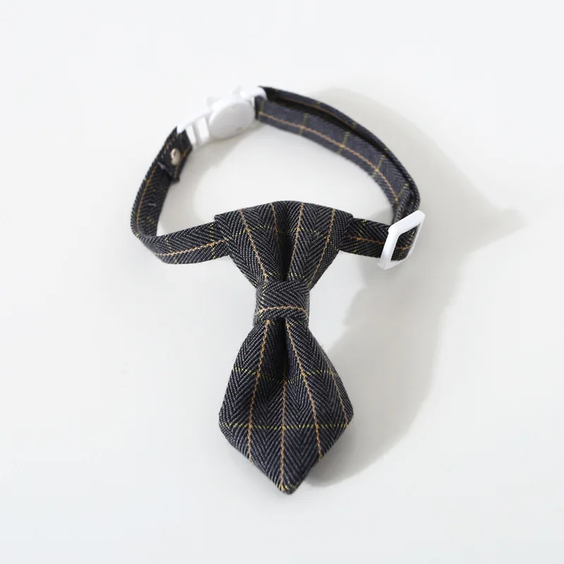 Verstellbares Katzenhalsband mit Glocke, Kätzchenhalsbänder, Katzenzubehör, Haustierbedarf, Welpen-Fliege für kleine Hunde – Detail 6