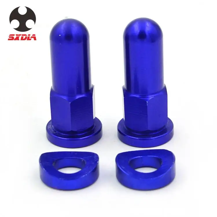 For YAMAHA YZ250F YZ450F 2012-2020 Motorcycle Chain Adjuster Axle Block Air Bleeder Nuts Bolts Valve Cap Brake Line Clamps