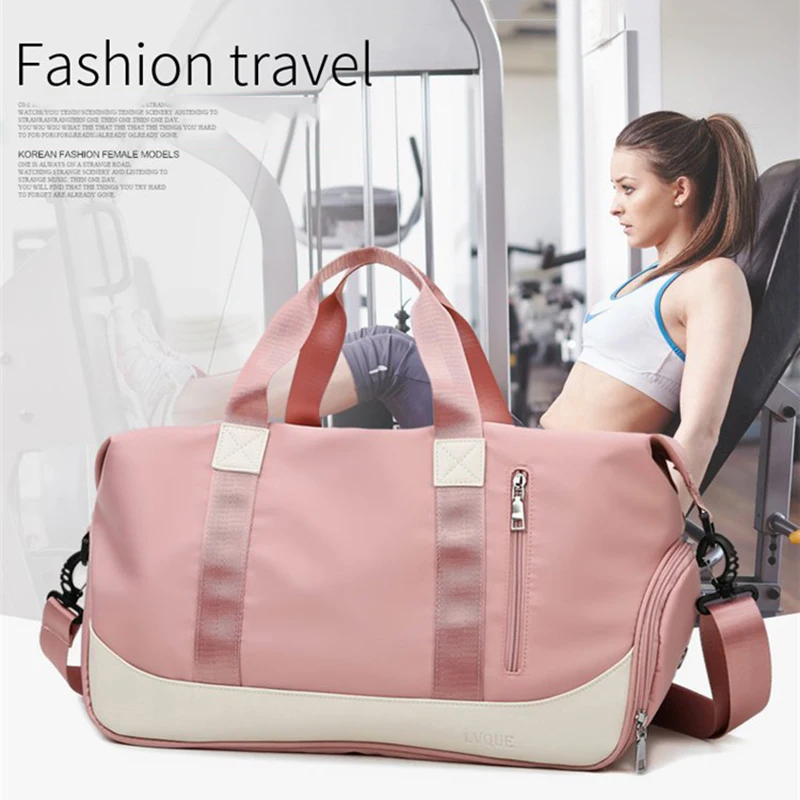 Fashion Waterproof Travel Bags Men/Women Handbag Oxford Cloth Canvas Shoulder Bag Travel Tote Luggage Bag Weekend Overnight Bag