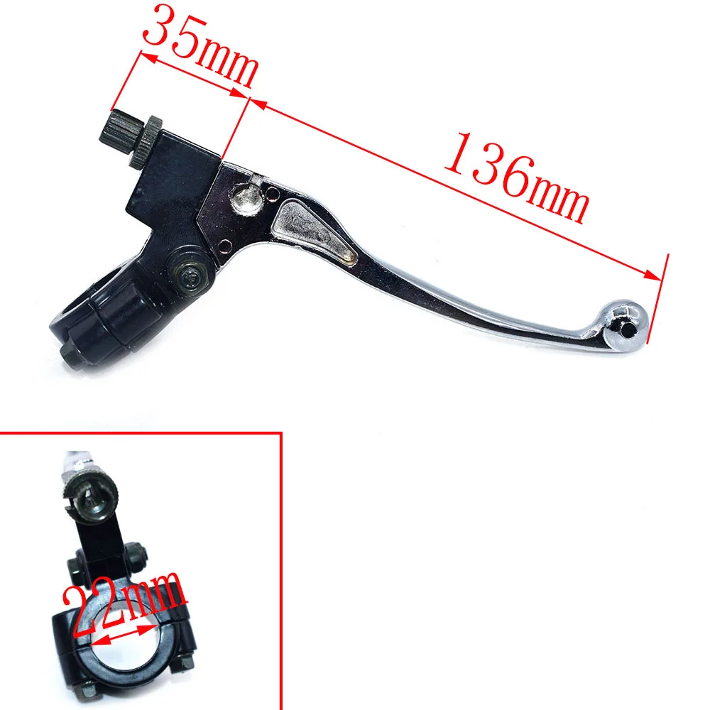 Blakc/Silver Left Clutch Lever Perch for YZ80 YZ85 YZ100 YZ125 YZ250 Durable Prefessional Installation Recommended