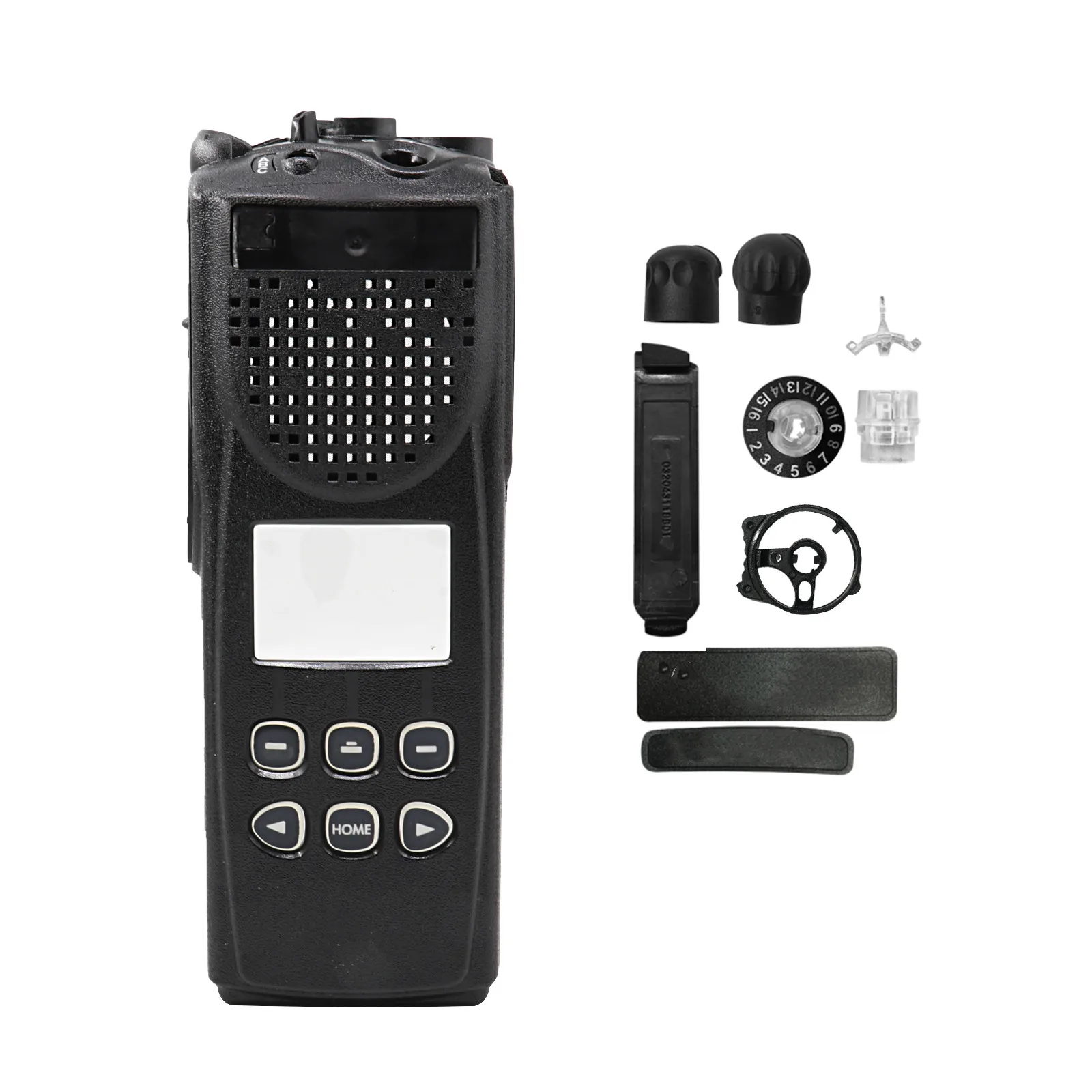 

Black Talkie Walkie Repair Refurb Replacement Case Housing Cover Kit Fit for XTS3000 M2 Two Way Radio