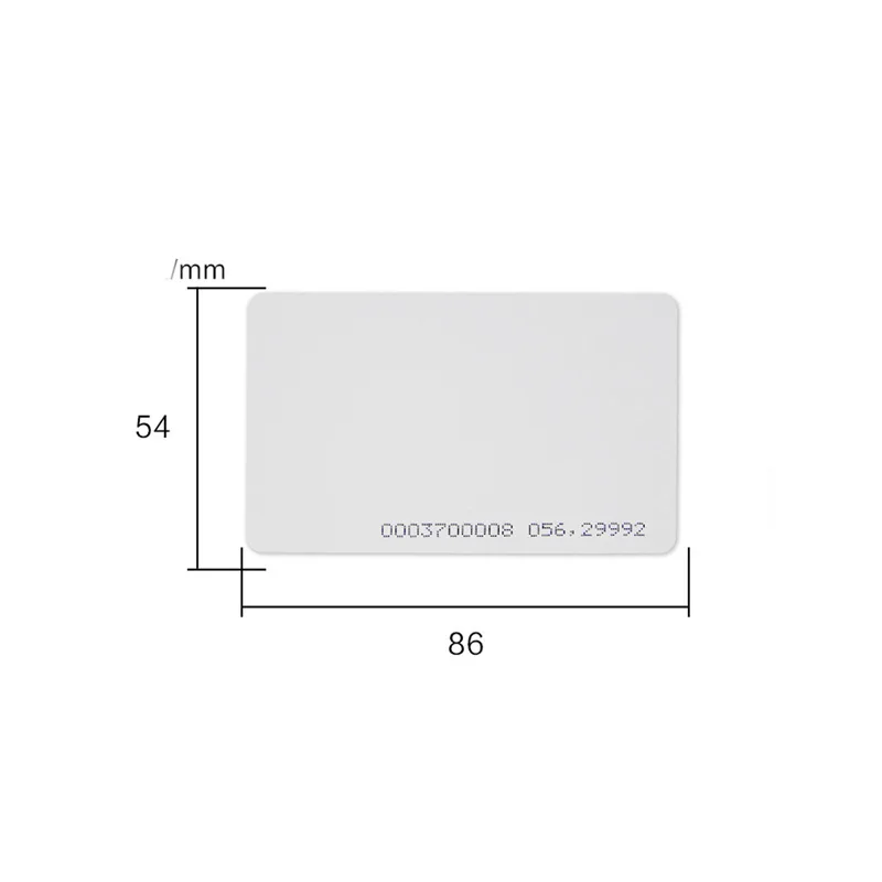 5/10pcs Rfid Access Control Card Em4100 Smart Chip Key Tk4100 Read Only Tag 125khz Quality Assurance Badge Id Token