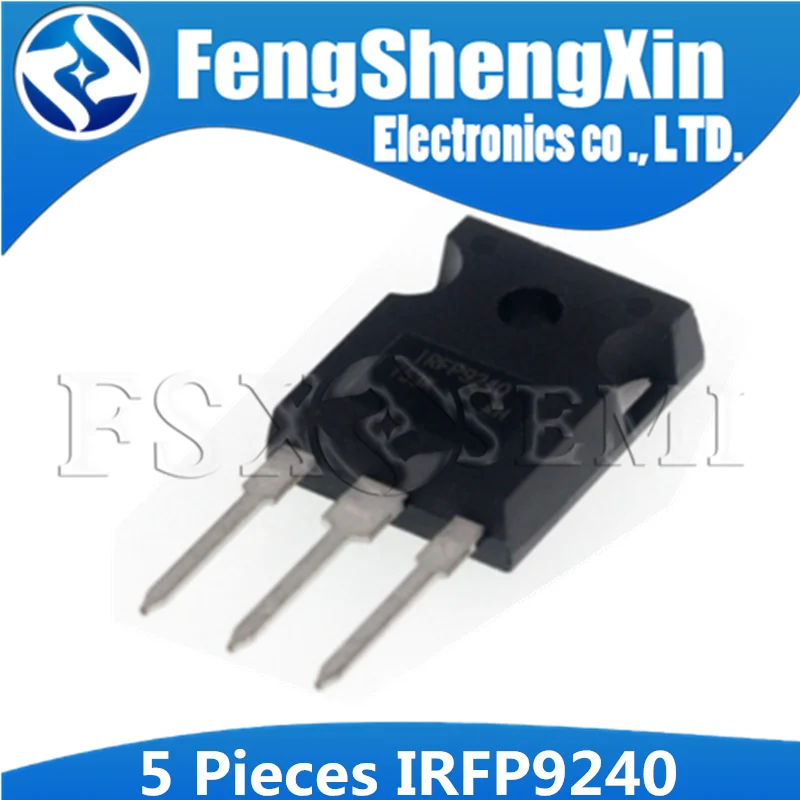 

5pcs IRFP9240PBF TO-247 IRFP9240 TO247 P-CHANNEL POWER MOSFETS 200V 12A