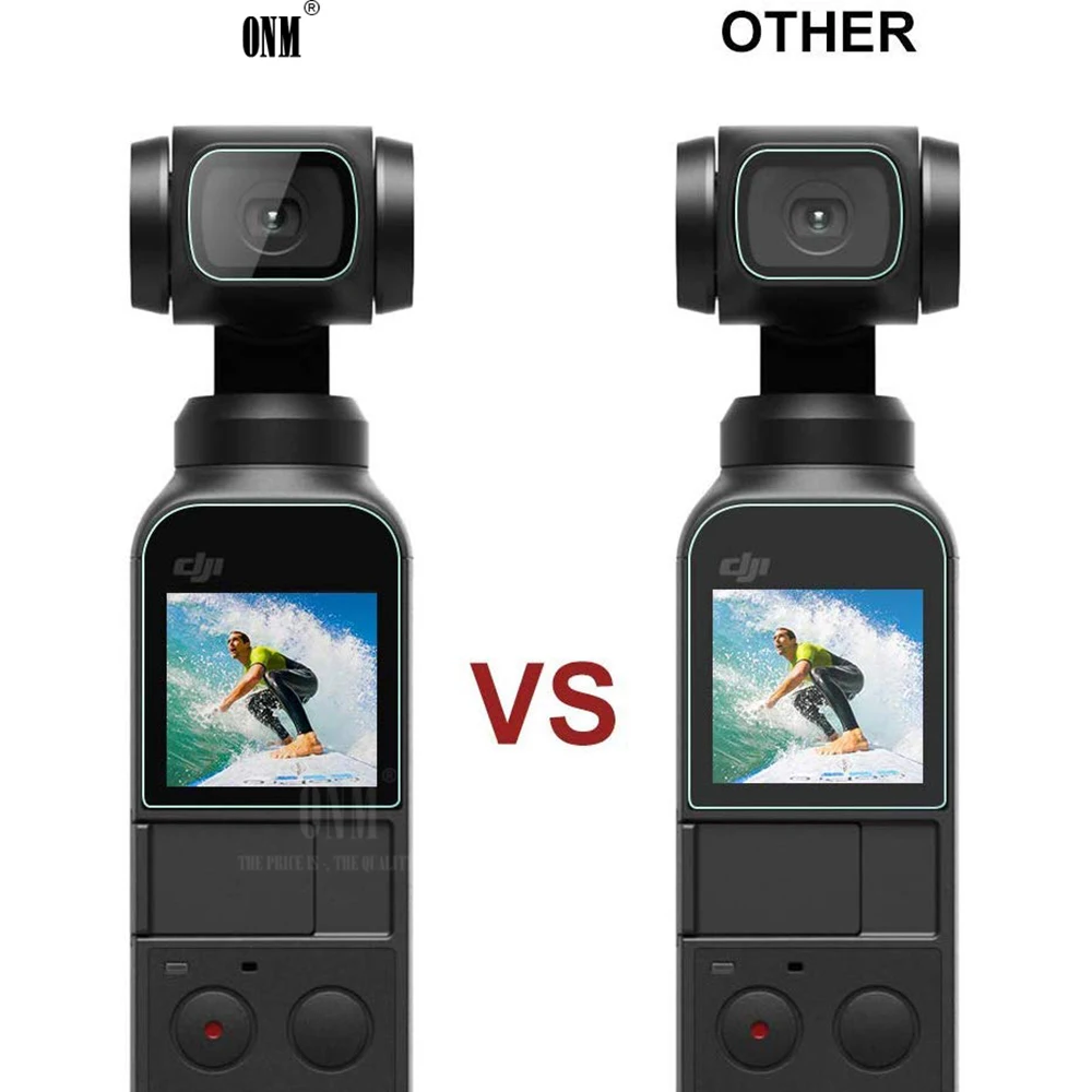 Per DJI Osmo Pocket 1 e 2 accessori per la protezione dello schermo pellicola protettiva per lenti copertura cardanica per DJI Osmo Pocket 2 Action