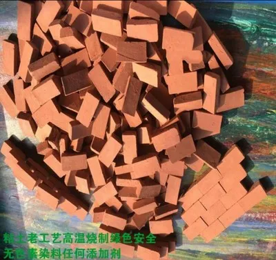 Building model material simulation brick small brick small house toy fake props diy handmade mini brick cement