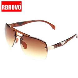 RBROVO 2023 Vintage Classic Sunglasses Man Driving  Big Frame Sun Glasses Women Brand Designer UV400 Driving Oculos De Sol