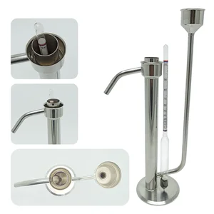 Lunar a prueba de destilador de luna nivel de alcohol medición precisa y continua altura total 340 mm Home elaborada 304 acero 10 Mejor Máquina de creación de alcohol de ventas - №4