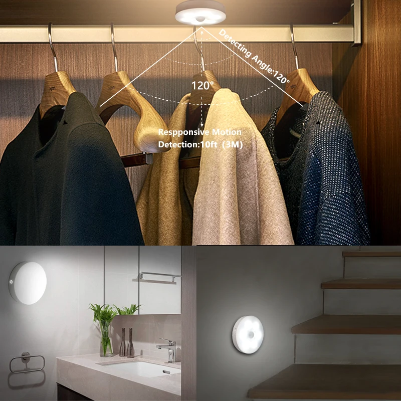 2021 neue Nacht Lampe Mit Motion Sensor Warm/Weiß Nacht Lichter Für Hause Als Kinder der Nacht Licht Für küche/Schrank/Schrank