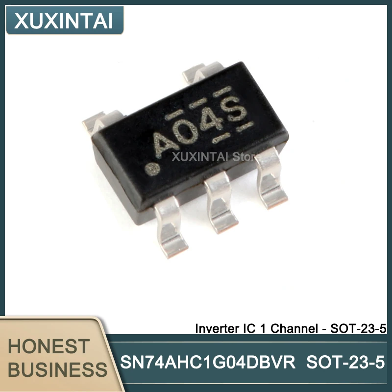 100Pcs/Lot  New Original  SN74AHC1G04DBVR SN74AHC1G Inverter IC 1 Channel - SOT-23-5