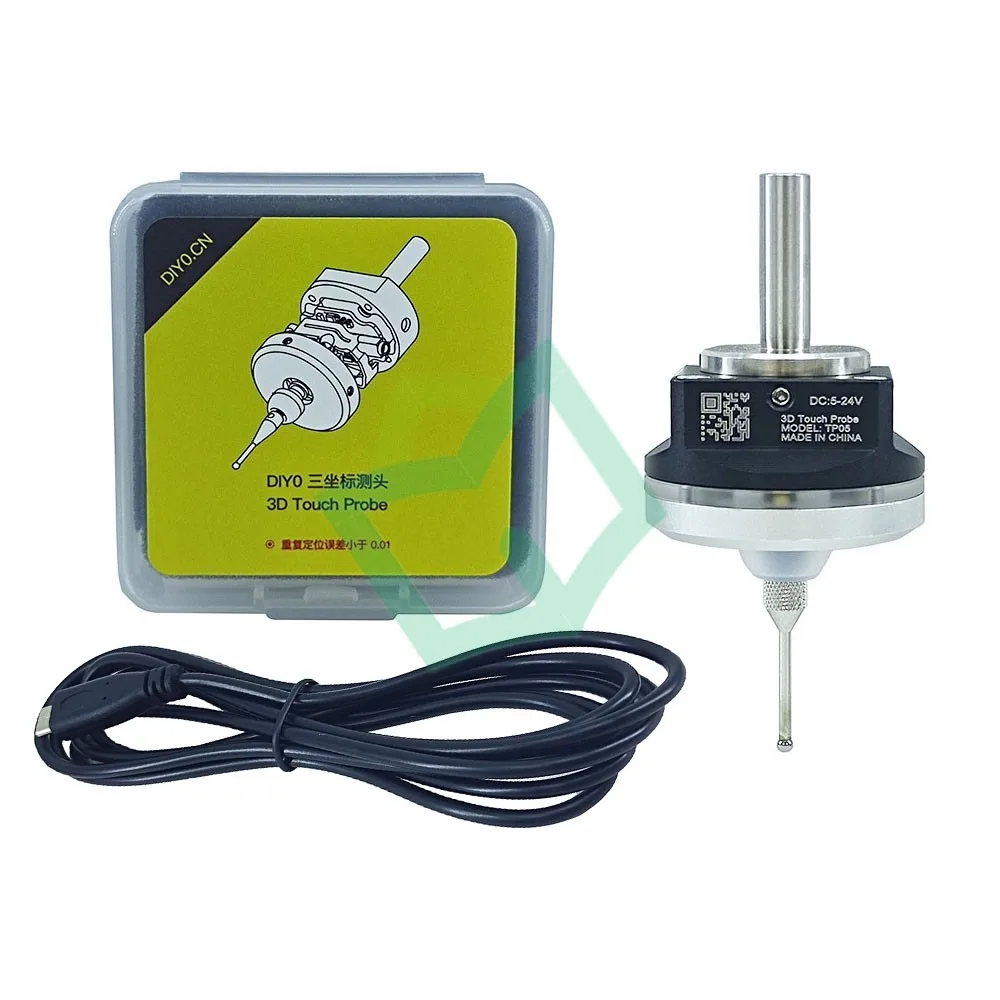Mais recente atualização v5 cnc anti-rolo 3d ponta de prova finder cnc sonda compatível com mach3 e grbl gravura