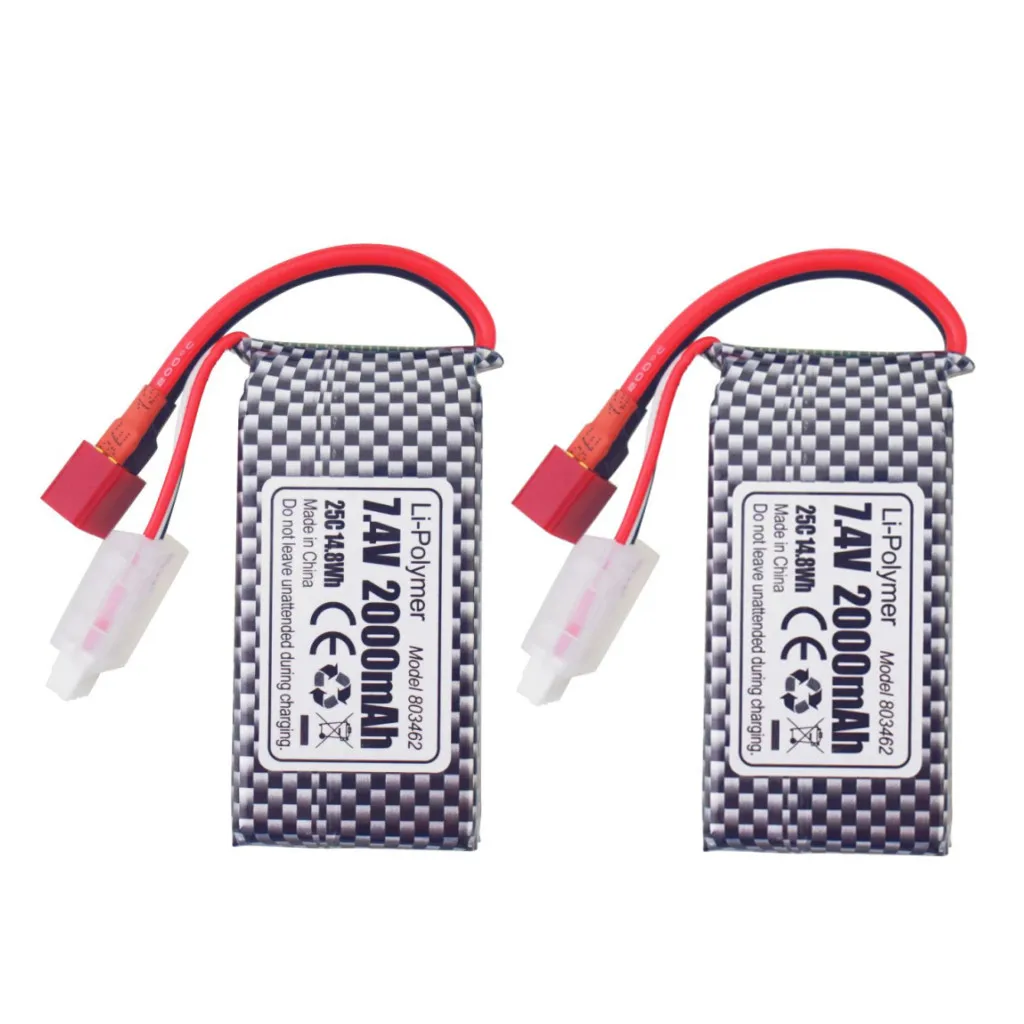 2PCS 7,4 V 2000mAh Li-Po akku für 9200 9200E 200E 9202E 9203E 9204E 9205E 9206E 2995 YC300 HM101 25-DJ02 9125 S920 S921 HB101