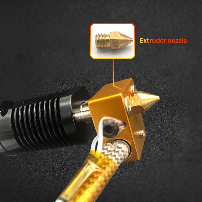 3D ชิ้นส่วนเครื่องพิมพ์2 IN 1 OUT Hotend Kit Dual Extruder ชุดอุ่น Etruder คู่พิมพ์สี Ender 3 CR-10