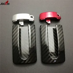 1pc Carbon Fiber Remote Key Fob Key Case Cover Trim Holder For NISSAN R35 GTR G-TR 370Z 350Z